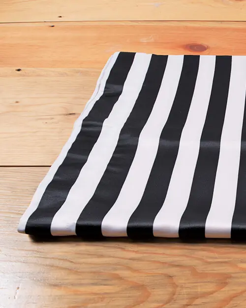 stripped table runner